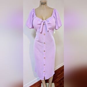 Bodycon Dress NWT Knit, Lavender, Size 15-17, NoBoundaries